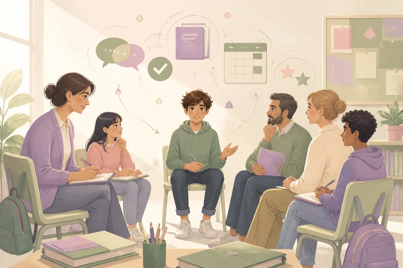 Déroulement du conseil de classe : qui décide quoi au collège
