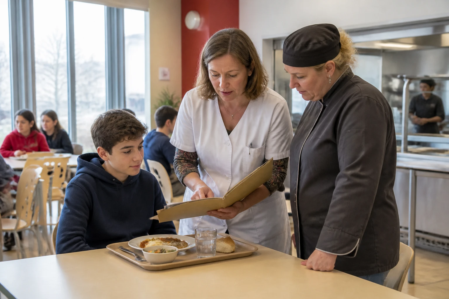 PAI allergie alimentaire au collège : démarches, protocole et cantine