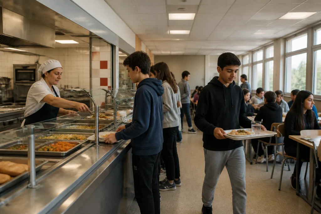 Tarification sociale des cantines au collège