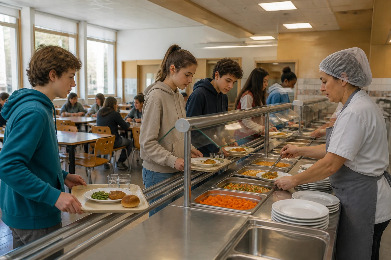 Tarification sociale des cantines au collège : comment ça marche ?